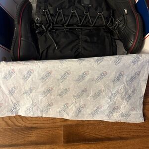 Pajar Black and Red Winter Boots